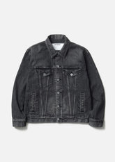 NEIGHBORHOOD 25FW WASHED BLACK DENIM TYPE-4 JACKET