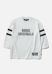 NEIGHBORHOOD 25FW FOOTBALL SHIRT LS