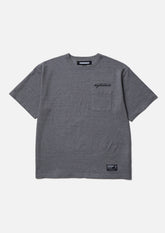 NEIGHBORHOOD 25FW HEATHER FABRIC CREWNECK SS