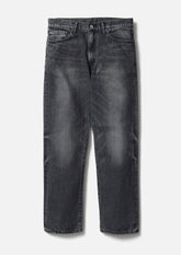 NEIGHBORHOOD 25FW BLACK DENIM WASHED SLIM STRAIGHT PANTS