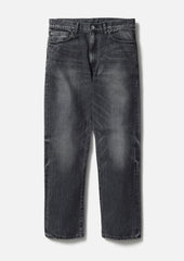 NEIGHBORHOOD 25FW BLACK DENIM WASHED SLIM STRAIGHT PANTS