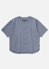 NEIGHBORHOOD 25SS DOBBY NO COLLAR SHIRT SS