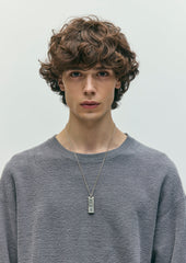 NEIGHBORHOOD 25FW SILVER INGOT NECKLACE