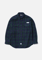 NEIGHBORHOOD 25FW TARTAN CHECK FISHING SHIRT LS