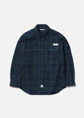 NEIGHBORHOOD 25FW TARTAN CHECK FISHING SHIRT LS