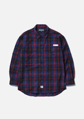 NEIGHBORHOOD 25FW TARTAN CHECK FISHING SHIRT LS