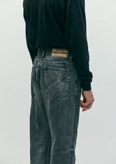 NEIGHBORHOOD 25FW BLACK DENIM WASHED SLIM STRAIGHT PANTS