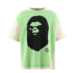 SAINT Mxxxxxx × A BATHING APE®
BAPE_SS TEE/HANDPRINT