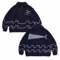 DESCENDANT 25FW CACHALOT COWICHAN SWEATER