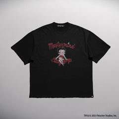 MASTERMIND WORLD × BETTY BOOP BOXY DAMAGED S/S TEE