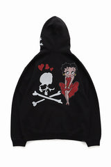 MASTERMIND WORLD × BETTY BOOP BOXY HOODIE