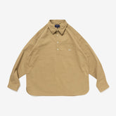 DESCENDANT 25FW VOIL PULLOVER LS SHIRT