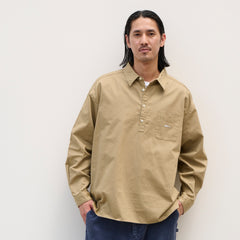 DESCENDANT 25FW VOIL PULLOVER LS SHIRT