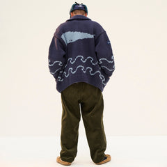 DESCENDANT 25FW CACHALOT COWICHAN SWEATER