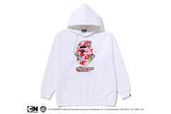 BAPE x THE POWERPUFF APE HEAD SWEATER HOODIE
