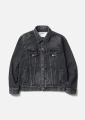 NEIGHBORHOOD 25FW WASHED BLACK DENIM TYPE-4 JACKET