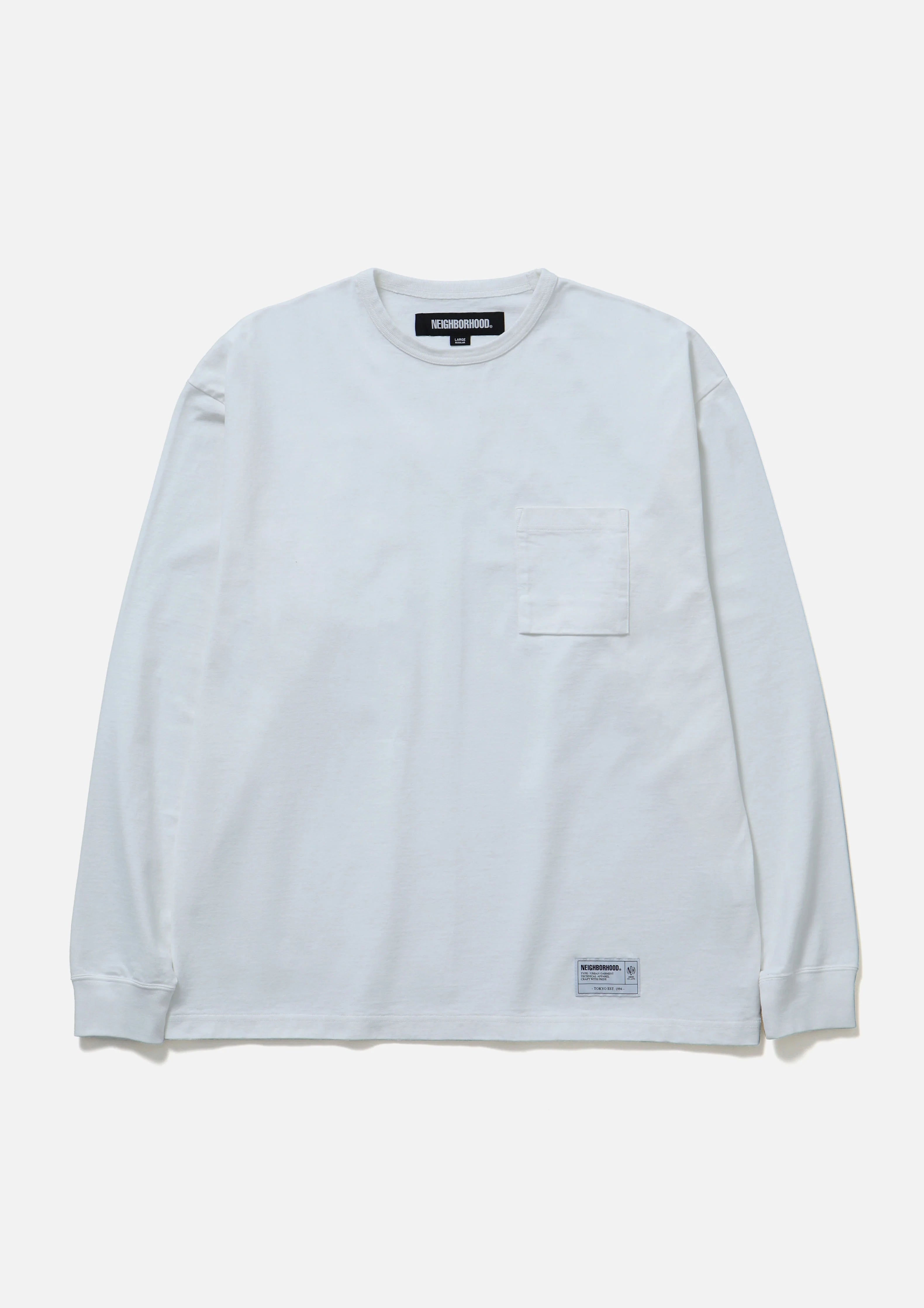 NEIGHBORHOOD 25FW CLASSIC CREWNECK LS