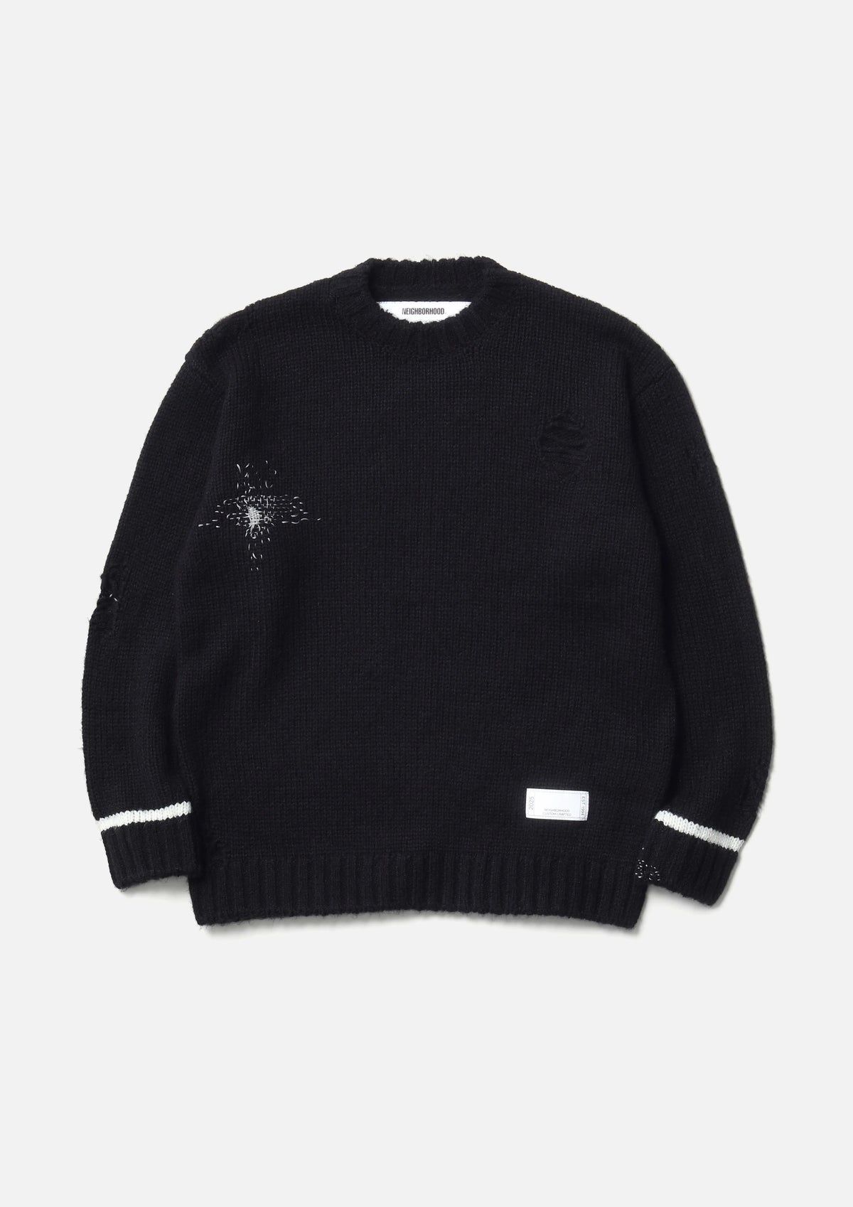 NEIGHBORHOOD 25FW SAVAGE CREWNECK SWEATER