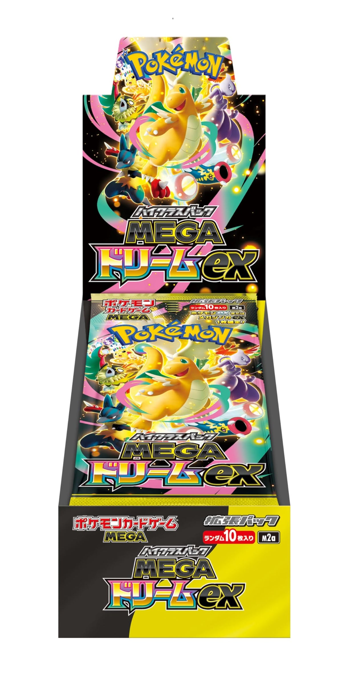 ポケモンカードゲーム MEGA ハイクラスパック MEGAドリームex (BOX of 10 pcs)