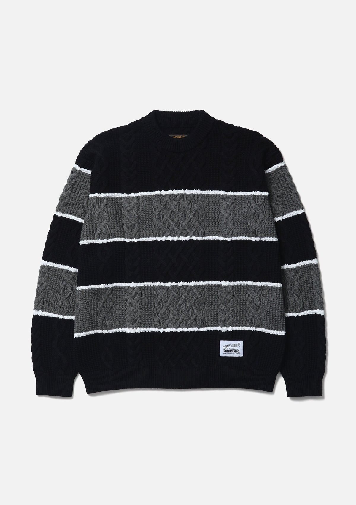 NEIGHBORHOOD
NH X EDDIE BAUER . BORDER CABLE KNIT