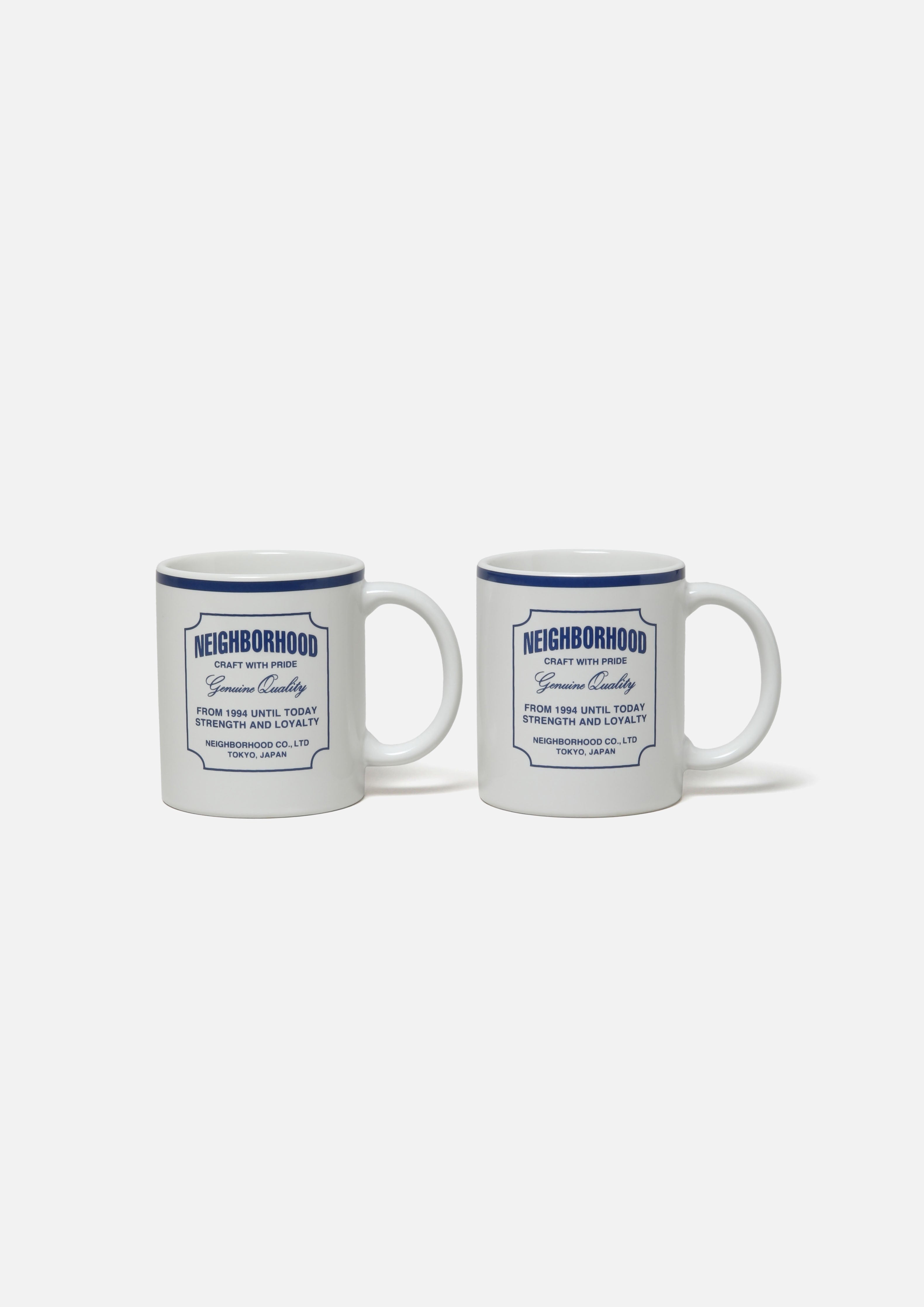 NEIGHBORHOOD 25FW MUG CUP SET