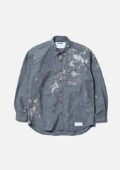 NEIGHBORHOOD 25FW GARMENT BLEACH CHAMBRAY SHIRT LS