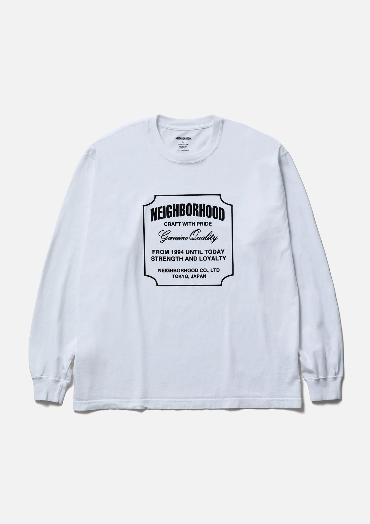 NEIGHBORHOOD 25FW NH . TEE LS-8