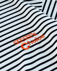 SEESEE'S CHOICE EMBROIDERED BORDER TEE