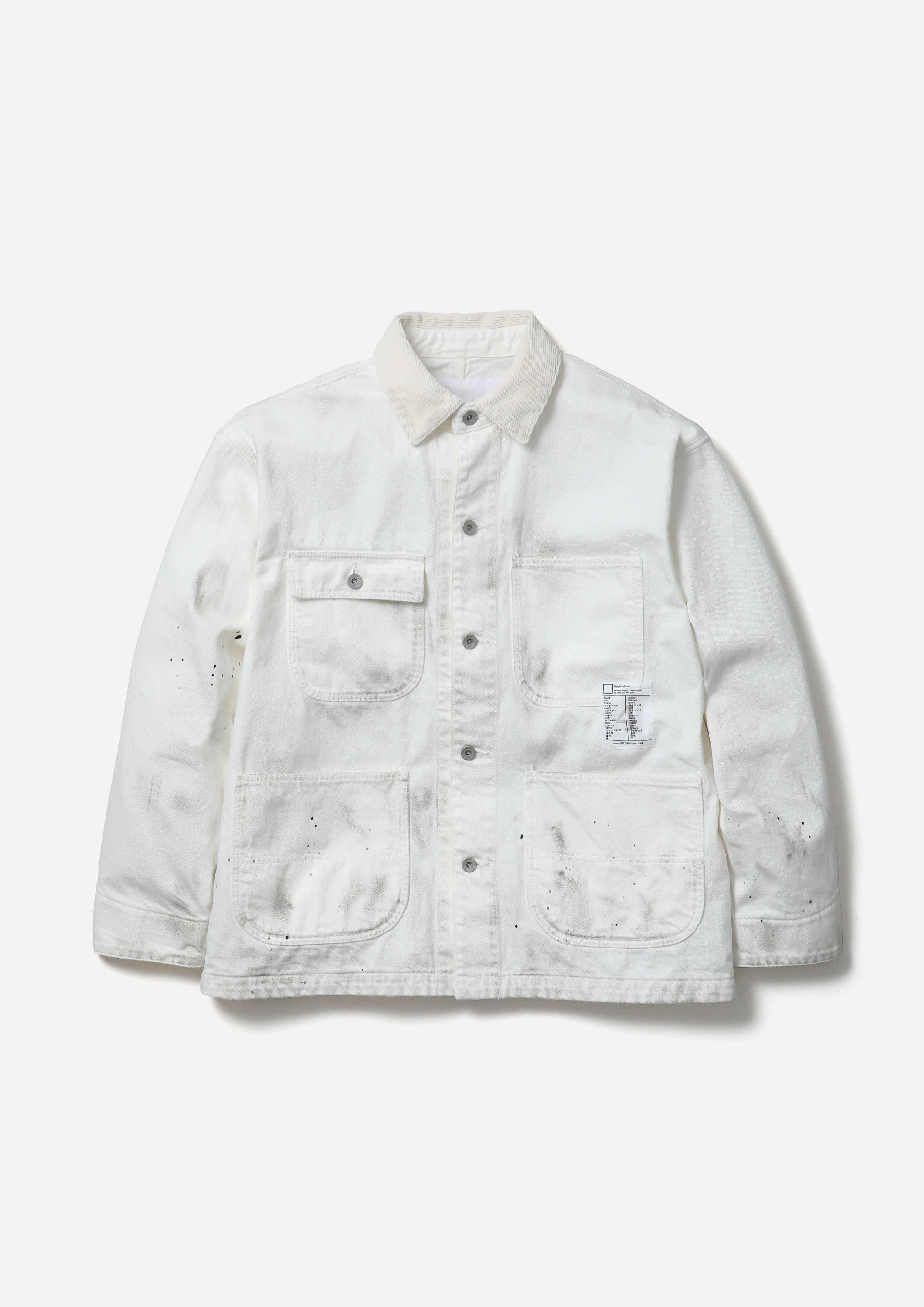 NEIGHBORHOOD
BW . WASHED COVERALL JACKET