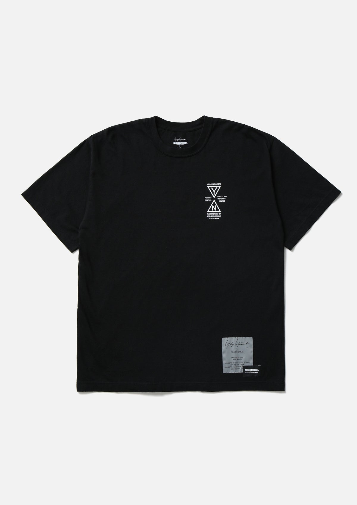 NEIGHBORHOOD 25FW
NH X YOHJI YAMAMOTO . TEE SS-1