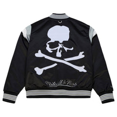 MASTERMIND WORLD x Mitchell & Ness SATIN JKT