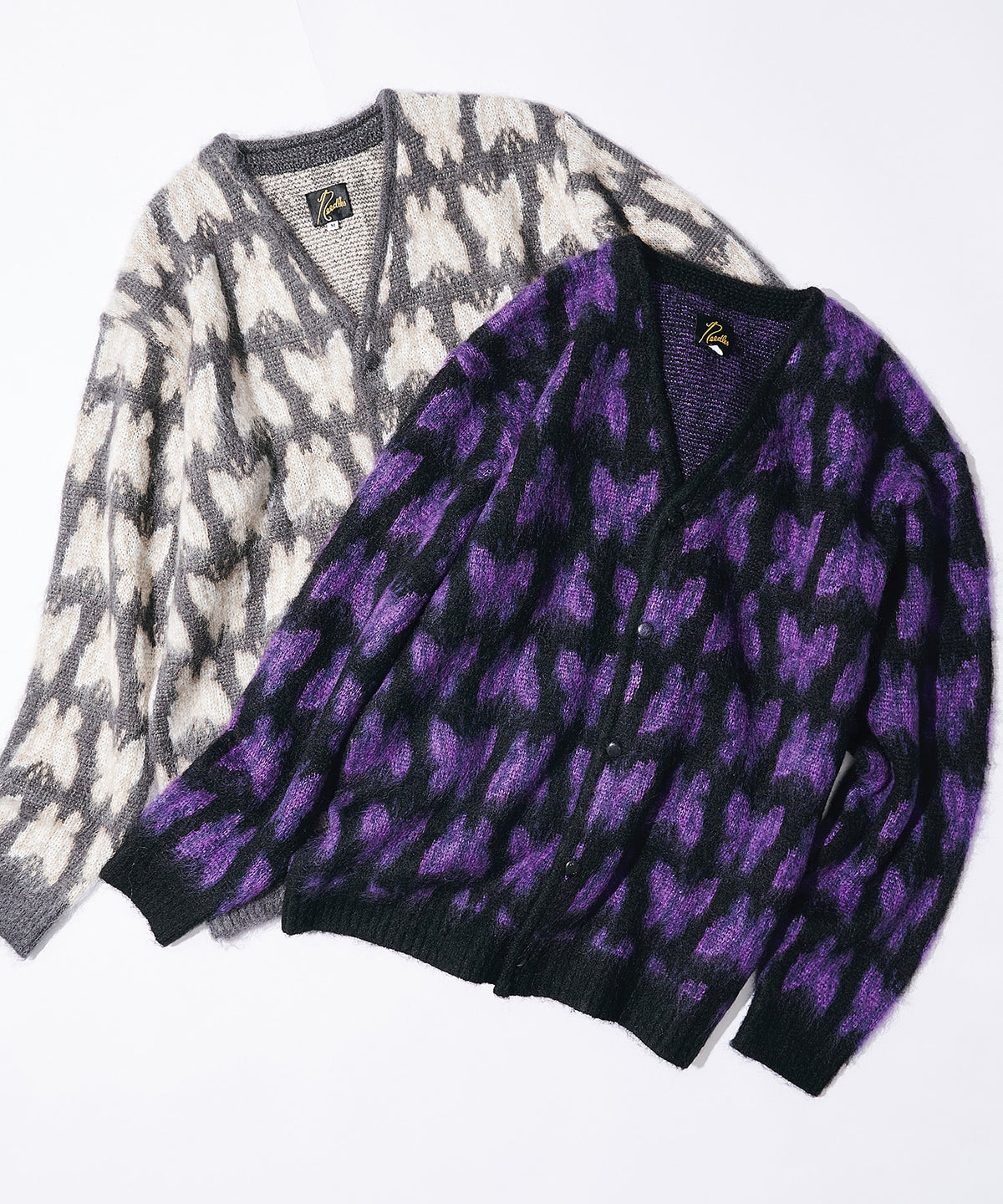 Needles 25FW Exclusive Mohair Cardigan - Many Papillon