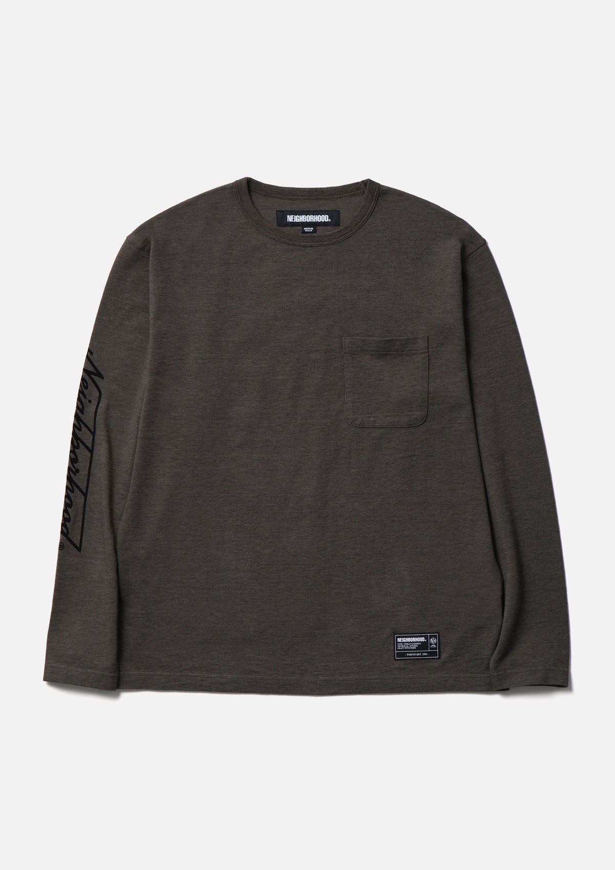 NEIGHBORHOOD 25FW
HEATHER FABRIC CREWNECK LS