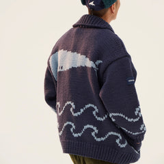 DESCENDANT 25FW CACHALOT COWICHAN SWEATER