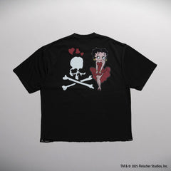 MASTERMIND WORLD × BETTY BOOP BOXY DAMAGED S/S TEE