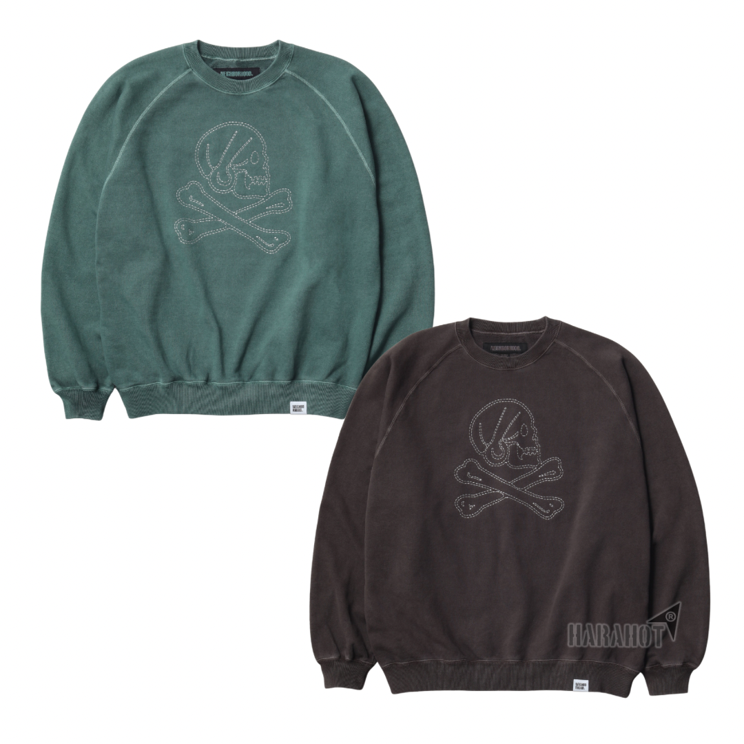 NEIGHBORHOOD 25FW
PIGMENT DYED SWEAT SHIRT LS