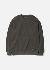 NEIGHBORHOOD 25FW
WAFFLE FABRIC CREWNECK LS-1