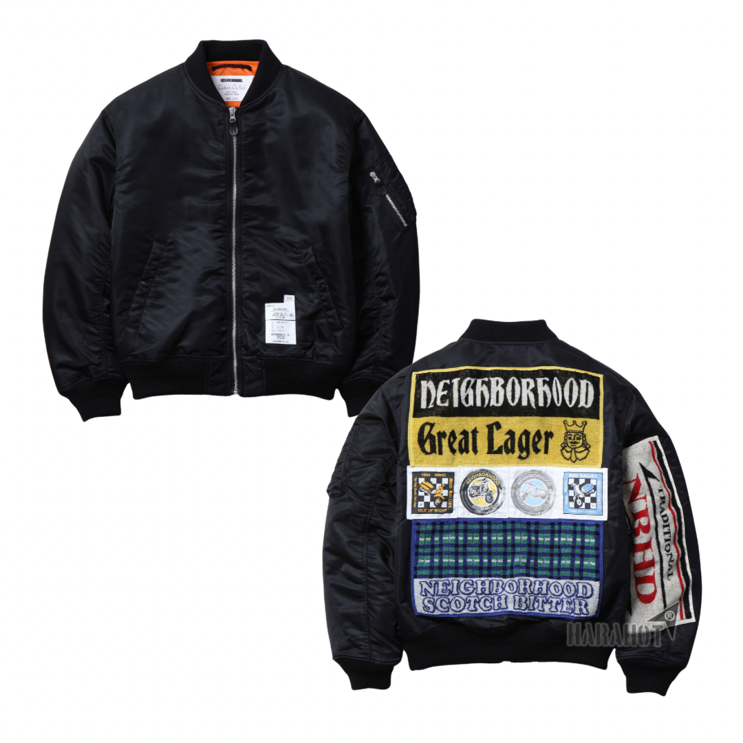 NEIGHBORHOOD 25FW
MA-1 FLIGHT JACKET MOD