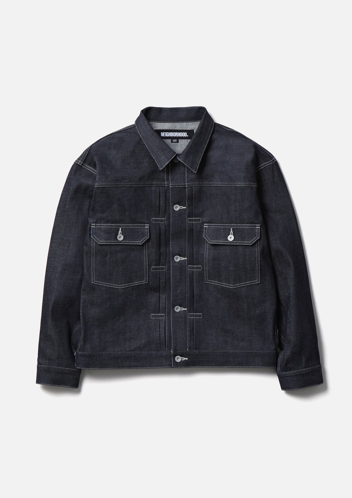 NEIGHBORHOOD 25FW
RIGID DENIM TYPE-2 JACKET