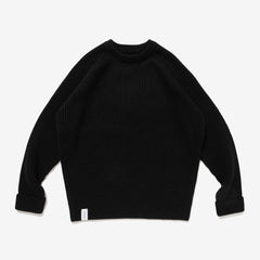 DESCENDANT 25FW CLAM CREW NECK KNIT
