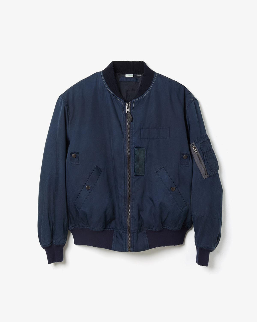 A.PRESSE 25AW
VINTAGE SILK FLIGHT JACKET