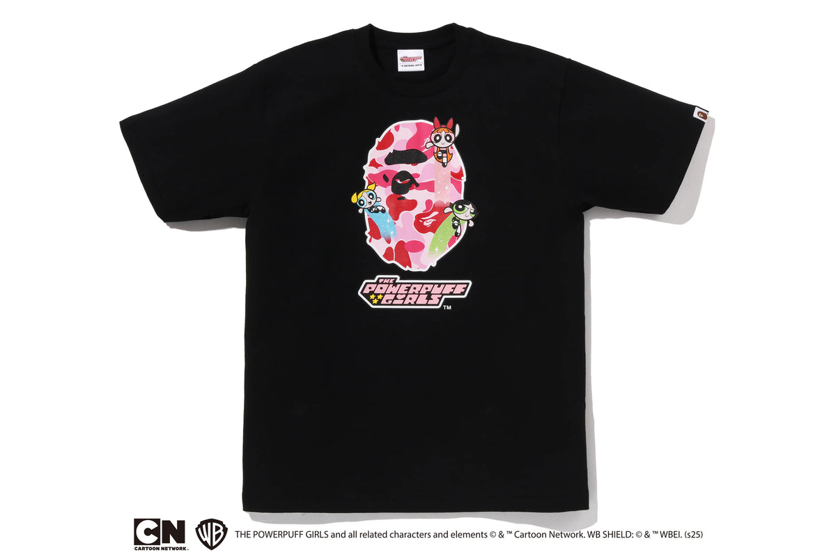BAPE x THE POWERPUFF GIRLSAPE HEAD TEE