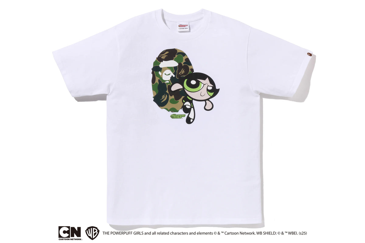 BAPE x THE POWERPUFF BUTTERCUP TEE